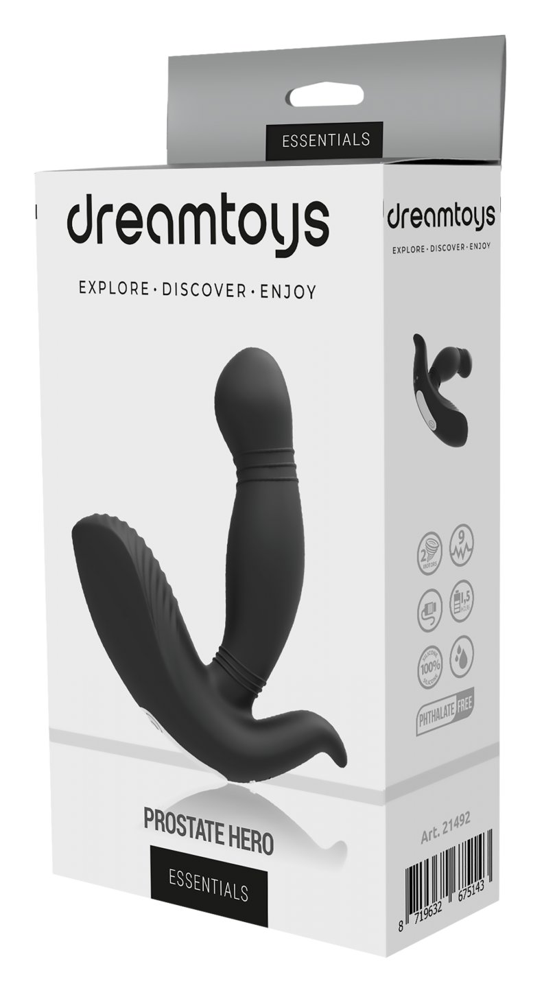 Prostate Hero  Prostata-Vibrator | Latexcrazy