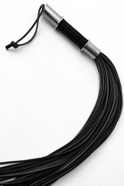 Lederpeitsche 60cm Edel